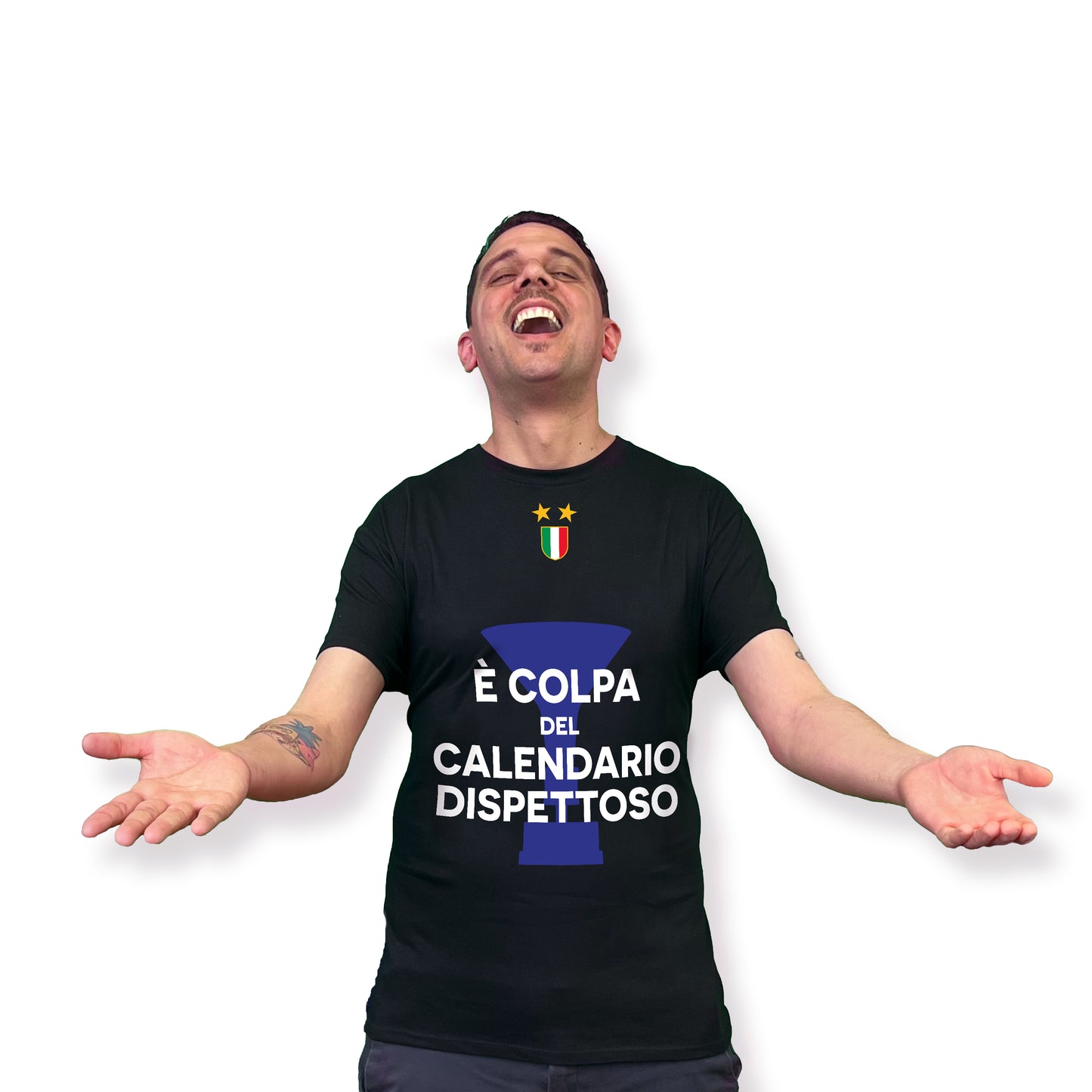 T-Shirt Celebrativa È COLPA DEL CALENDARIO DISPETTOSO